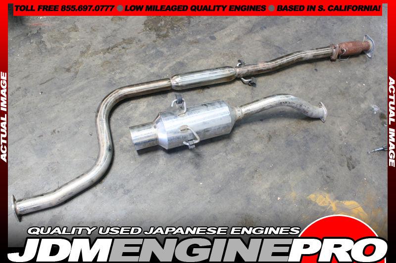 Buy JDM CATBACK EXHAUST Honda Integra dc2 with race test pipe 2.25 inch