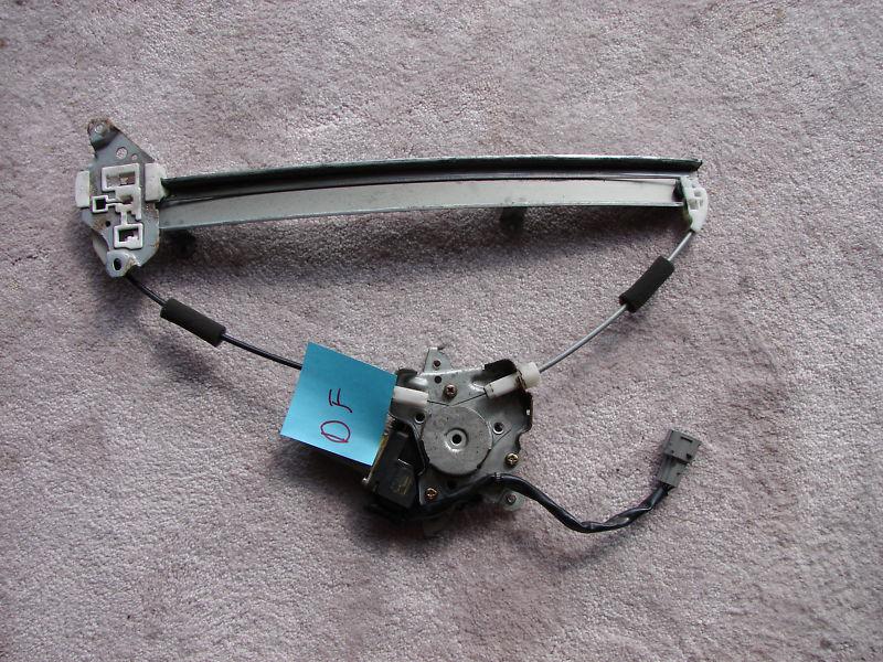 99 00 01 02 infiniti g20 left front window regulator with the motor