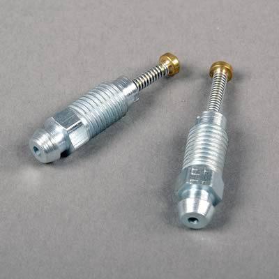 Earl's 280027erl brake bleeders solo-bleed 8mm x 1" x 25mm thread metric pair