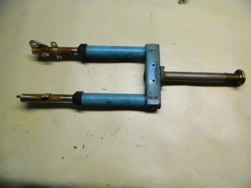 81 honda nx50 nx 50 m express sr front forks fork tubes shocks steering stem