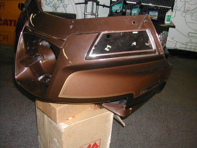 Honda gl1100 gl1100a aspencade gold wing fairing body brown 64500-mb9-870zb gl