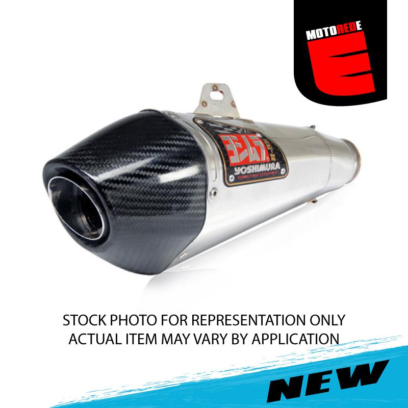 Yoshimura r55 slip-on stainless exhaust carbon cf  2009 suzuki gsx-r600