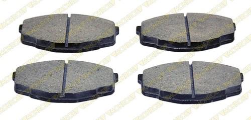 Monroe cx207 brake pad or shoe, front-monroe ceramics brake pad