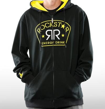 Answer rr rockstar black 2xl casual dirt bike hoodie sweater xxl