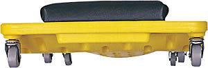 Lisle 93102 low profile plastic creeper - yellow 