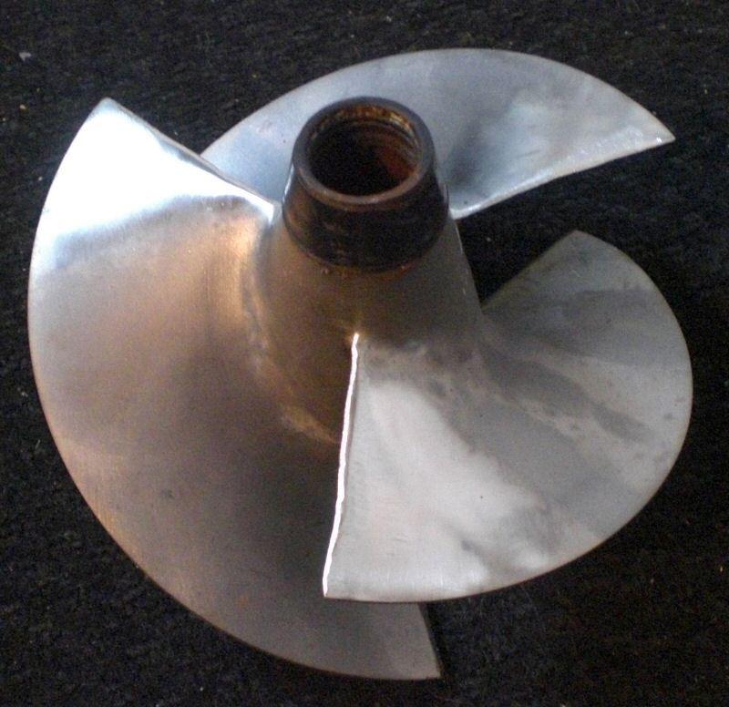 Stainless steel impeller seadoo gs 5621 hx 5881 spx 5877 271000497 bombardier