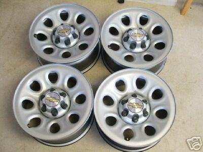  chevy silverado / gmc sierra  17"  steel wheels  rims