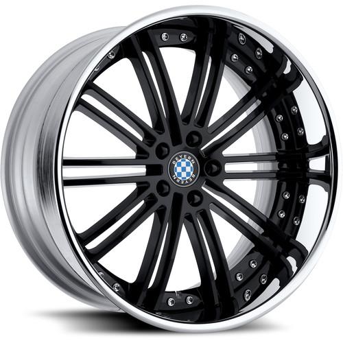 19x8.5 black beyern baroque wheels 5x120 +18 bmw x6