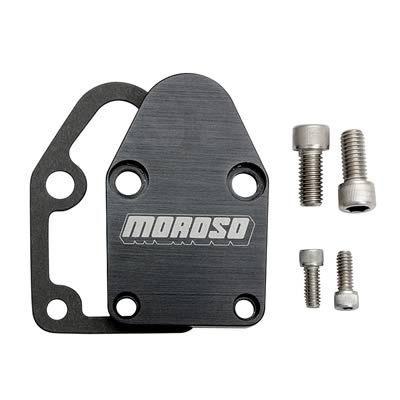 Moroso fuel pump block-off plate 65395