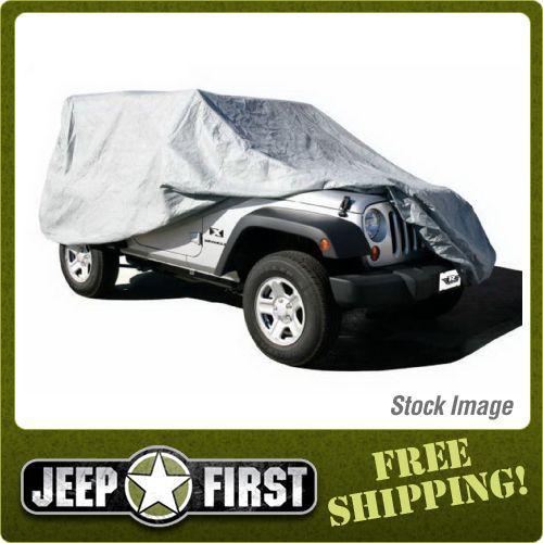 Rampage 1201 car cover 4 layer gray incl. lock cable storage bag