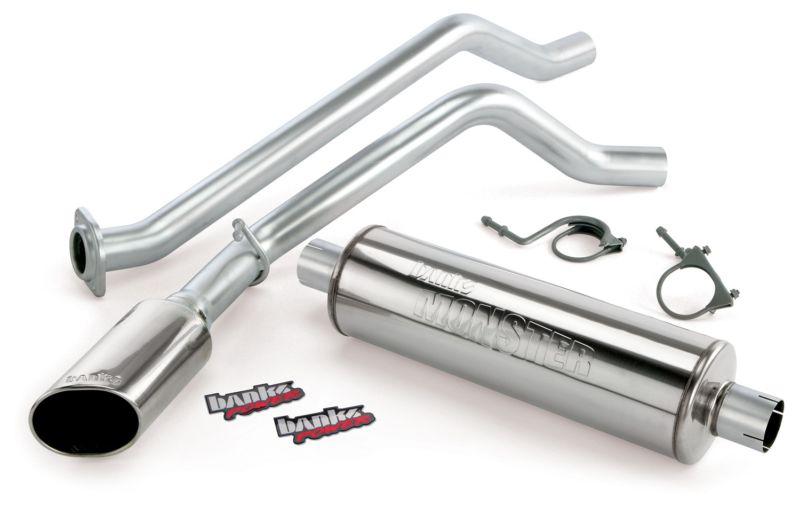 Banks power 48338 monster cat-back exhaust system sierra 1500 silverado 1500