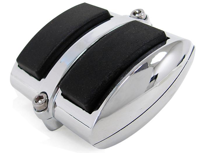 Chrome brake pedal pad cover for honda shadow spirit aero magna 600 750 1100 ace