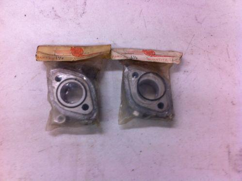 Mca 1" carb manifold spacer, 30mm, alloy finned, custom, triumph, bsa