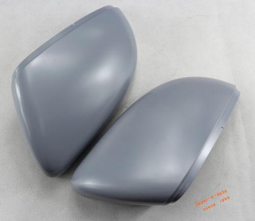 Pair of 2 pcs set oem unpainted mirror cover for volkswagen vw golf mk6 