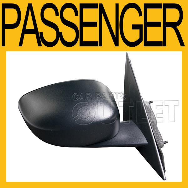 2006-2010 dodge charger right side mirror ch1321295 power heated texture wo fold