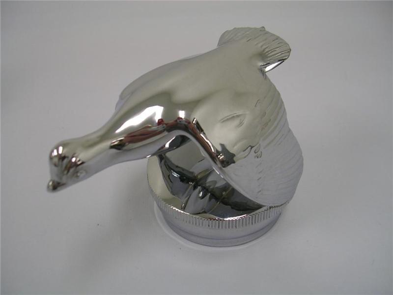 1930 1931 ford model a chrome quail radiator ornament