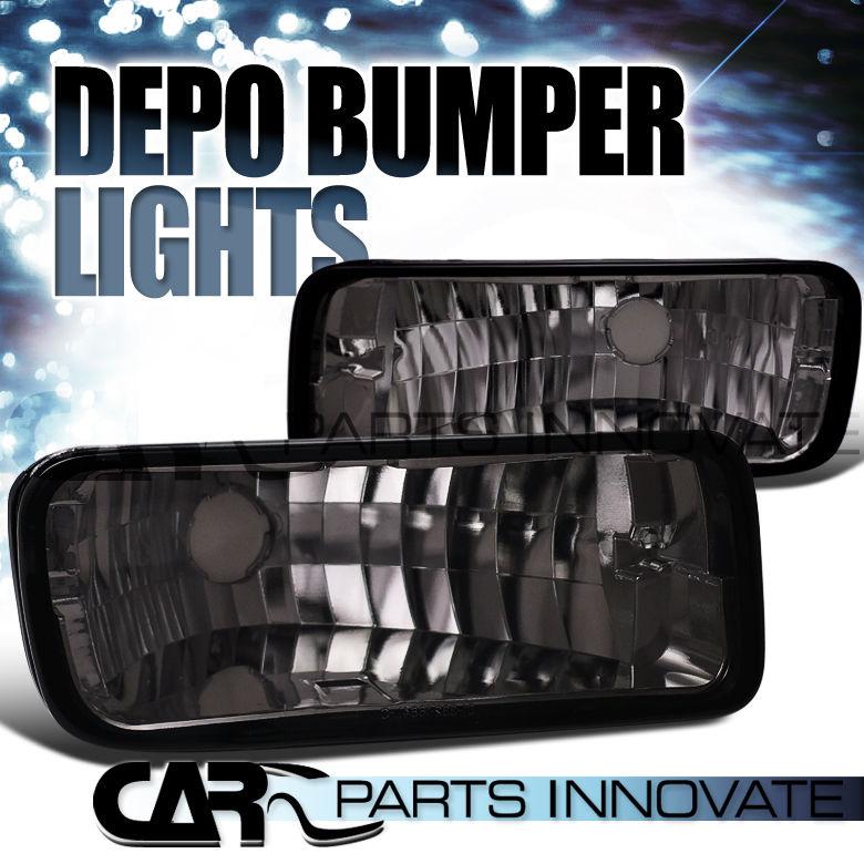 1985-1992 chevy camaro iroc z28 smoke bumper lights signal lamp