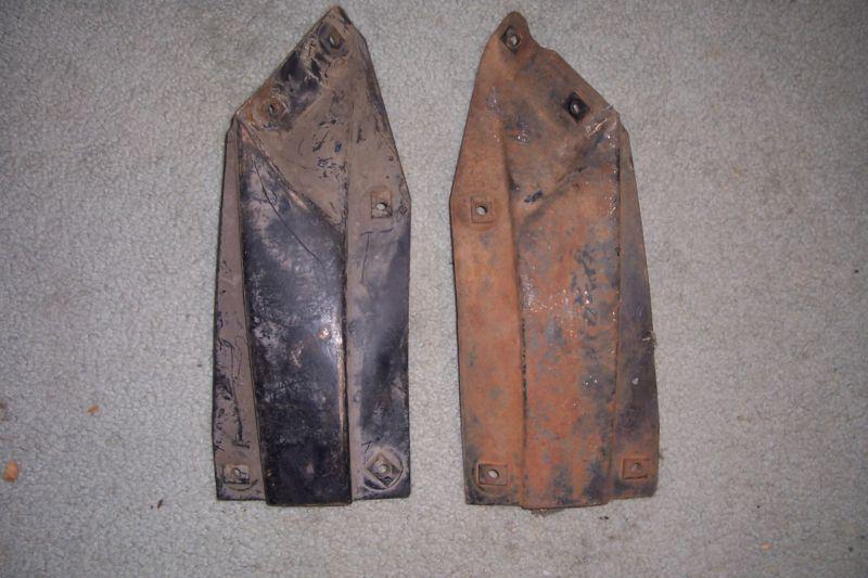 1967-1969 chevy camaro pontiac firebird inner fender braces left/right