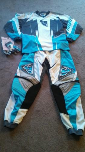 Womens phase thor motocross gear nwot 13/14 mx gear