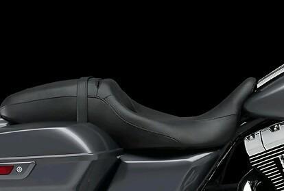 Harley davidson two-up seating black 2013 street glide