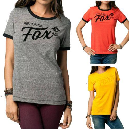 2013 fox racing series ringer short sleeve casual motocross adult apparel shirt