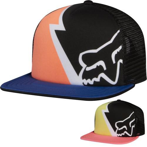 2013 fox racing faster than lightning trucker casual motocross mx cap hat