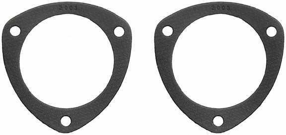 Fel-pro gaskets fpg 2003 - exhaust pipe collector gasket, triangle.; 3.50""