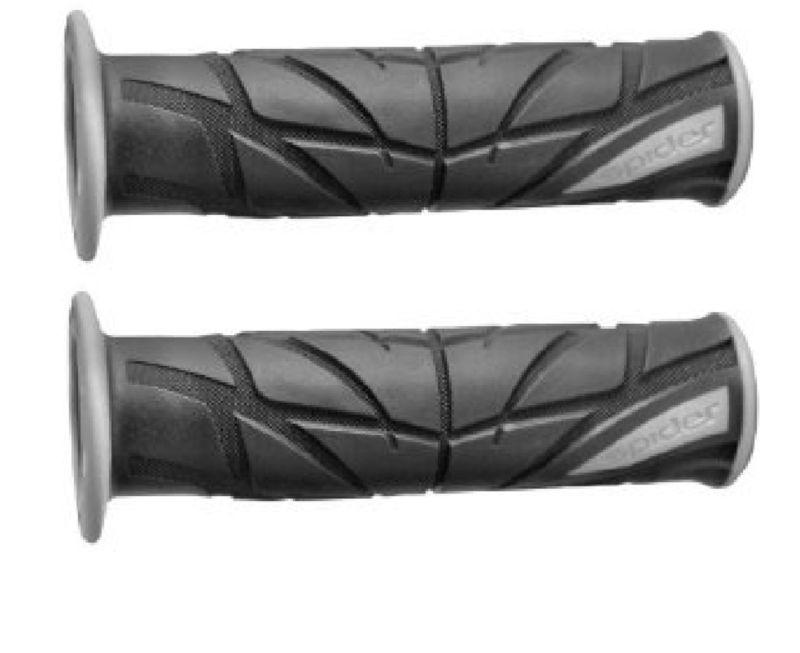 Spider grey peak motorcycle grips for suzuki gs gsx katana 600 750 1100 1972-20