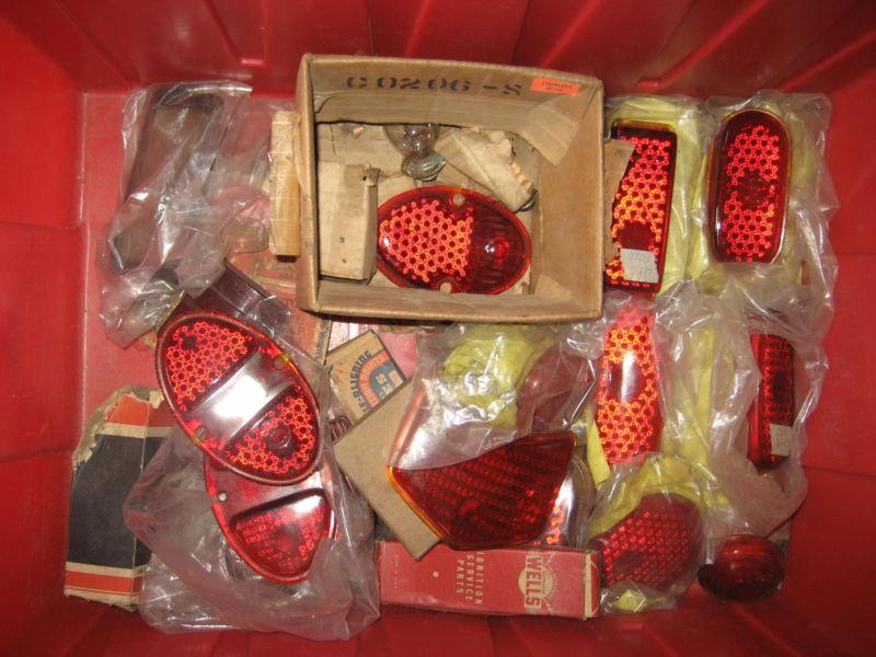 Nos new nors glass taillight  lense