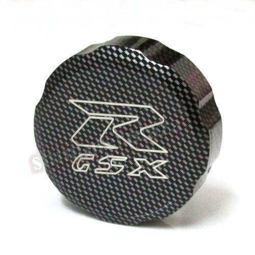 Carbon front brake fluid reservoir cap for suzuki gsxr 600 750 1000 09