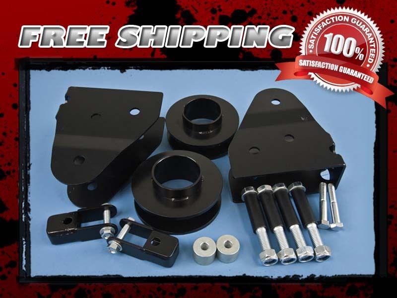 Steel lift kit coil spacer block front 3.5" radius arm shock extender 4x4 4wd