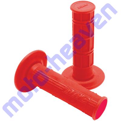 Drc red team mx hand grips closed end type handlebar grip (d41-04-103)