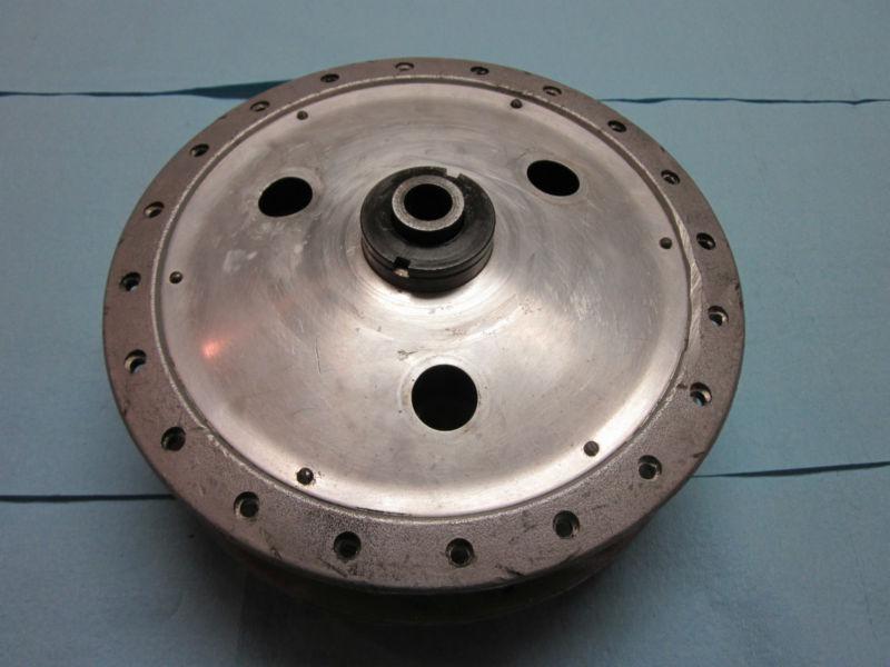 1970 norton 750 commando s model rear wheel hub, original