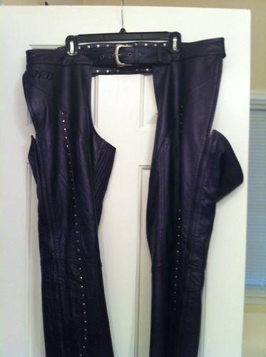 Women's harley-davidson sensation leather chaps xl