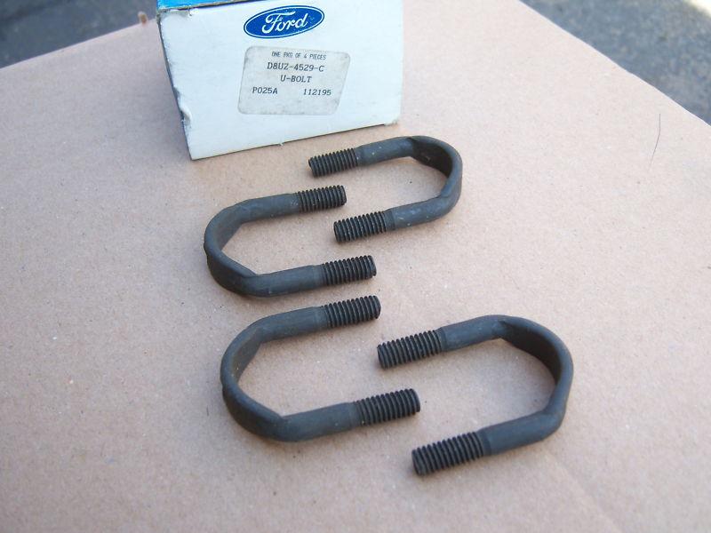 Nos 1973-1979 ford f100 f250 econoline van u-joint u bolts # d8uz-4529-c 