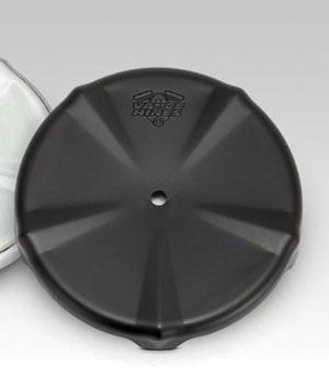 Vance & hines vo2 skullcap air cleaner insert black for harley