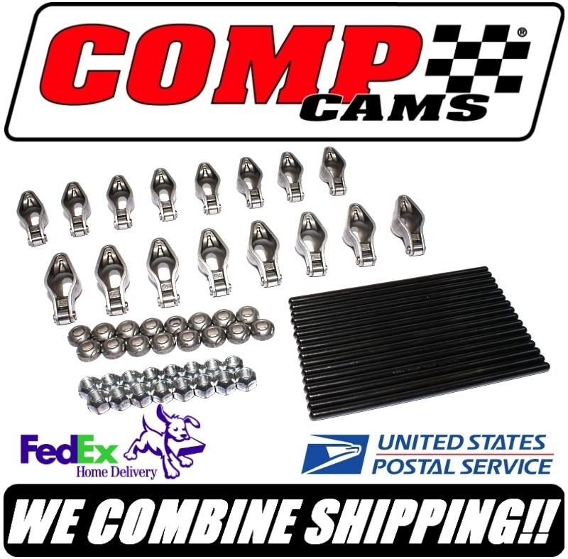 Comp cams 1987-up sbc chevy 1.6 magnum roller rocker arms & pushrods rpm1418-16