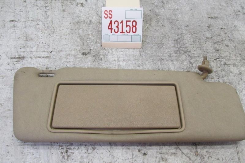 92 mercedes 190e right passenger front roof sunvisor sun visor shade oem mirror