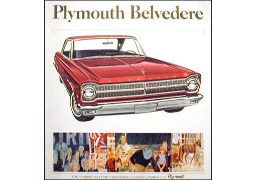 1965 plymouth sport fury, belvedere parts catalog 65