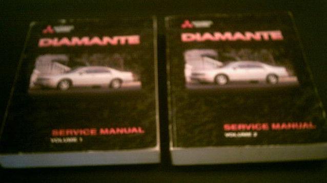 1999 diamante service manual volume 1 and volume 2