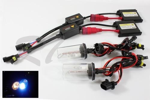 H13/9008 10000k deep blue slim xenon hid single low beam lights conversion kit