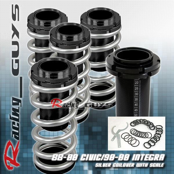 1996-2000 honda civic coilover spring heigh adjustable scale eg em integra dc2