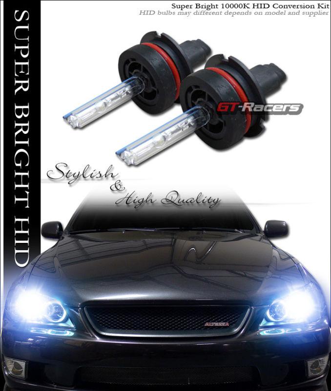 10000k hid xenon 9004/hb1 low beam bulbs w/ballast head lights conversion kit gg