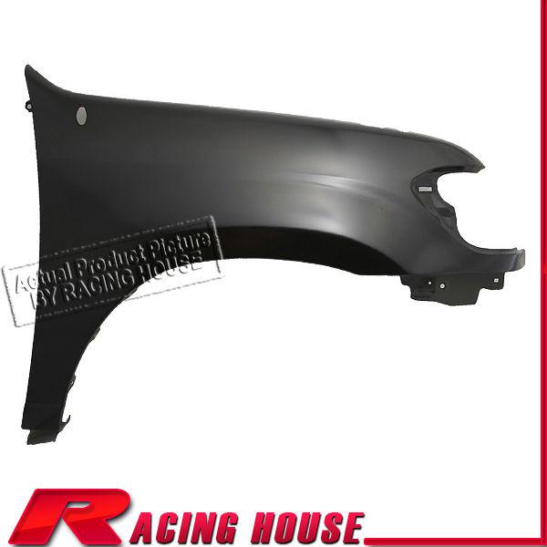 2001-2004 toyota sequoia sr5 w/o flare front fender passenger right primered blk