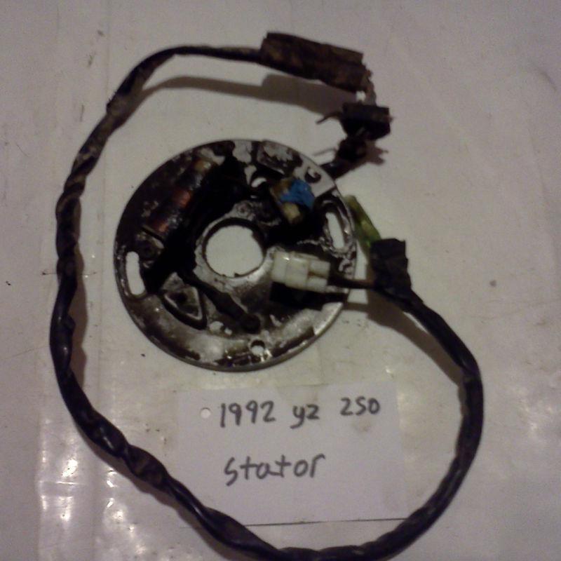 1992 yamaha yz250 stator generator