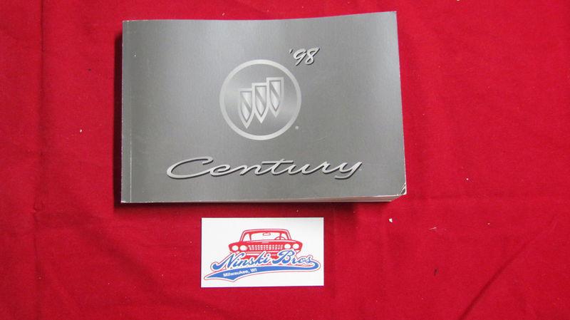 1998 buick century owners manual 98