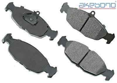 Akebono eur688 brake pad or shoe, rear-euro ultra premium ceramic pads