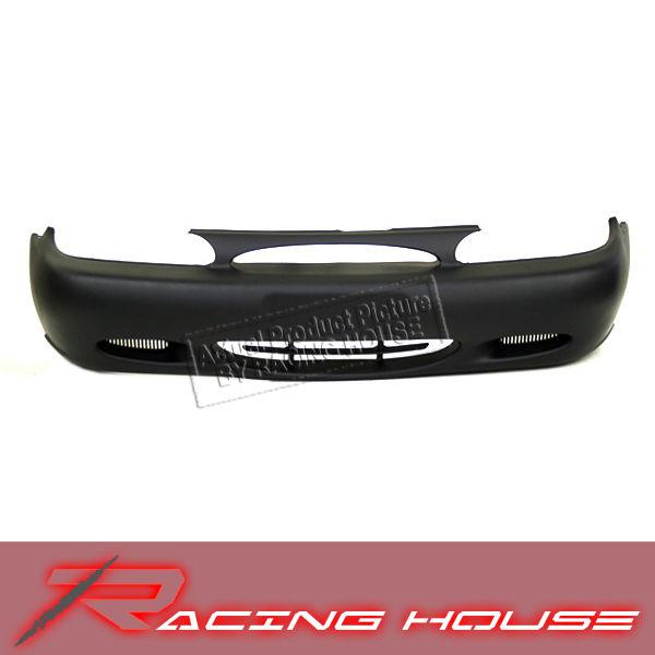 1997-1999 ford escort 4dr sedan wagon lx/se/sport primered front bumper cover