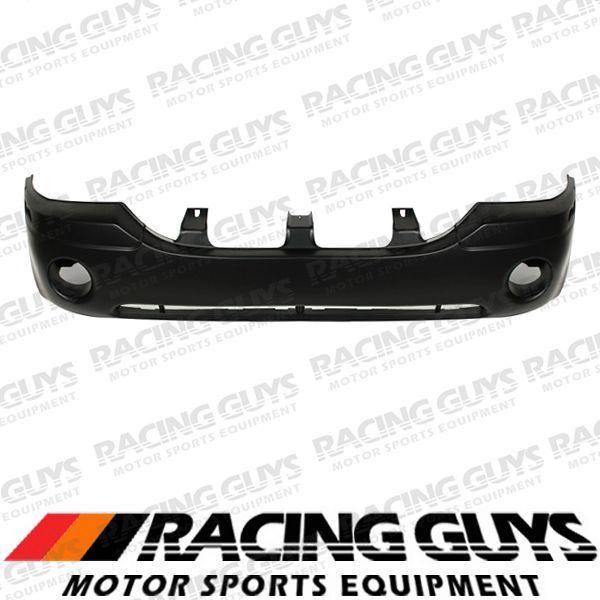 02-09 gmc envoy front bumper cover primered capa new facial plastic gm1000641