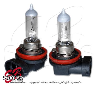 12v 35w h8 oem clear white 4300k xenon gas hid foglight light bulb 2pcs (1pair)